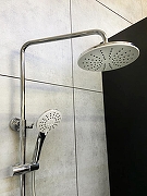 Душевая система AltroBagno Intento 030104 Cr цвет Хром-4