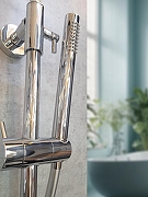 Душевая система AltroBagno Intento 030420 Cr с термостатом цвет Хром-4