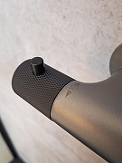 Душевая система AltroBagno Intento 030421 GrNe с термостатом цвет Серый Черный-5