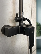 Душевая система AltroBagno Lamberto 030103 MB цвет Черный матовый-5