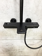 Душевая система AltroBagno Lamberto 030417 MB с термостатом цвет Черный матовый-2