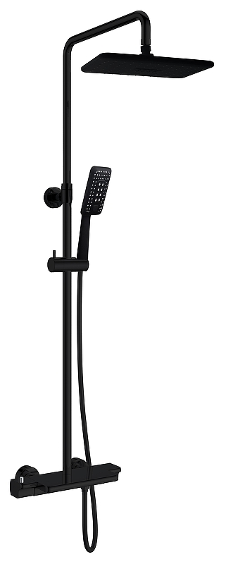 Душевая система AltroBagno Lamberto 030418 MB с термостатом 