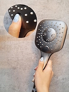 Душевая система AltroBagno Lamberto 030426 GM с термостатом цвет Оружейная сталь-7