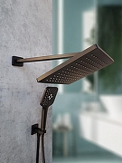 Душевая система AltroBagno Lamberto 040412 MB с термостатом цвет Черный матовый-3