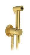 Гигиенический душ со смесителем AltroBagno Modern 060117 BG цвет Золото матовое