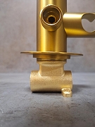 Гигиенический душ со смесителем AltroBagno Modern 060117 BG цвет Золото матовое-4