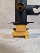 Гигиенический душ со смесителем AltroBagno Modern 060119 MB цвет Черный матовый-4