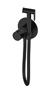 Гигиенический душ со смесителем AltroBagno Oggetto 060402 MB с термостатом цвет Черный матовый