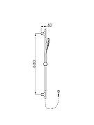 Душевой гарнитур AltroBagno SS 030304 NeOp цвет Черный матовый-7