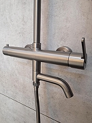 Душевая система AltroBagno Unione 030210 GM цвет Оружейная сталь-2