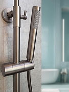 Душевая система AltroBagno Unione 030210 GM цвет Оружейная сталь-5