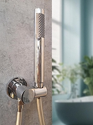 Душевая система AltroBagno Unione 040407 Cr с термостатом цвет Хром-3