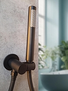 Душевая система AltroBagno Unione 040408 MB с термостатом цвет Черный матовый-3