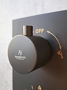 Душевая система AltroBagno Unione 040408 MB с термостатом цвет Черный матовый-6