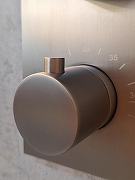 Душевая система AltroBagno Unione 040409 GM с термостатом цвет Оружейная сталь-5