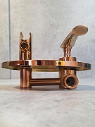 Гигиенический душ со смесителем AltroBagno Beatrice 060114 ROr цвет Розовое золото-4