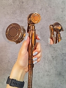 Гигиенический душ со смесителем AltroBagno Beatrice 060114 ROr цвет Розовое золото-5