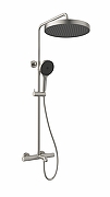 Душевая система AltroBagno Bilancia 030427 Ni с термостатом цвет Никель