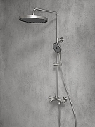 Душевая система AltroBagno Bilancia 030427 Ni с термостатом цвет Никель-8