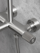 Душевая система AltroBagno Bilancia 030427 Ni с термостатом цвет Никель-14