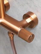 Душевая система AltroBagno Bilancia 030431 BC с термостатом цвет Медь матовая-2