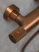 Душевая система AltroBagno Bilancia 030431 BC с термостатом цвет Медь матовая-5