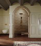 Душевая система AltroBagno Bilancia 030431 BC с термостатом цвет Медь матовая-9