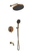 Душевая система AltroBagno Bilancia 040505 BC цвет Медь матовая