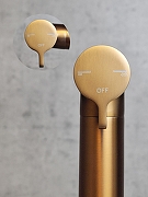 Гигиенический душ AltroBagno Modern 060207 BC цвет Медь матовая-3