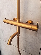Душевая система AltroBagno Unione 030211 BC цвет Медь матовая-3