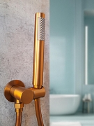 Душевая система AltroBagno Unione 040109 BC цвет Медь матовая-2