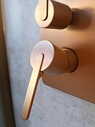 Душевая система AltroBagno Unione 040109 BC цвет Медь матовая-5