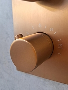 Душевая система AltroBagno Unione 040410 BC с термостатом цвет Медь матовая-5