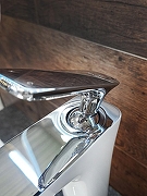 Смеситель для раковины AltroBagno Aperto 010206 BiCr цвет Белый Хром-1