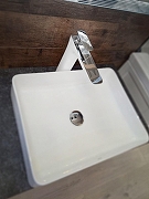 Смеситель для раковины AltroBagno Aperto 010206 BiCr цвет Белый Хром-2