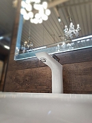 Смеситель для раковины AltroBagno Aperto 010206 BiCr цвет Белый Хром-3