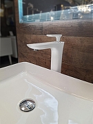 Смеситель для раковины AltroBagno Aperto 010207 Bi цвет Белый-4