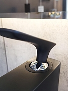 Смеситель для раковины AltroBagno Aperto 010208 NeOp цвет Черный матовый-3