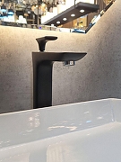 Смеситель для раковины AltroBagno Aperto 010208 NeOp цвет Черный матовый-5