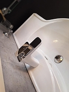 Смеситель для раковины AltroBagno Aperto 0109 Bi Cr цвет Белый Хром-6