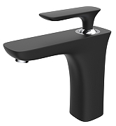 Смеситель для раковины AltroBagno Aperto 0120 NeOp цвет Черный матовый-1