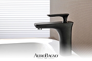 Смеситель для раковины AltroBagno Aperto 0120 NeOp цвет Черный матовый-2