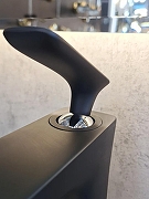 Смеситель для раковины AltroBagno Aperto 0120 NeOp цвет Черный матовый-7