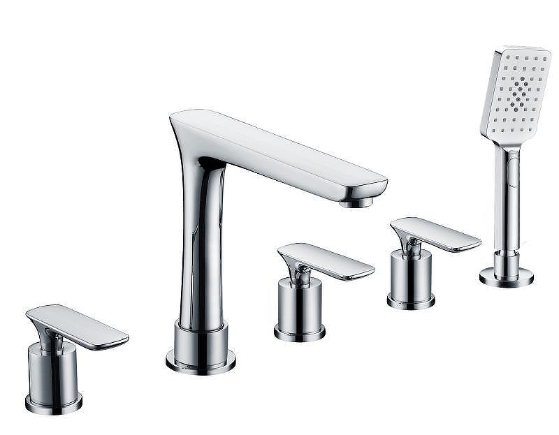 Смеситель на борт ванны AltroBagno Aperto 020102 Cr 