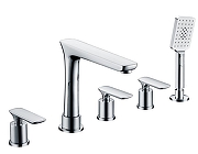 Смеситель на борт ванны AltroBagno Aperto 020102 Cr цвет Хром