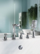 Смеситель на борт ванны AltroBagno Aperto 020102 Cr цвет Хром-1