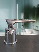 Смеситель на борт ванны AltroBagno Aperto 020102 Cr цвет Хром-6