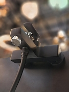 Смеситель для ванны AltroBagno Aperto 0211 NeOp цвет Черный матовый-5