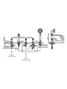 Смеситель на борт ванны AltroBagno Beatrice 020103 Or цвет Золото-7