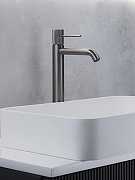 Смеситель для раковины AltroBagno Bilancia 010226 GM цвет Оружейная сталь-1